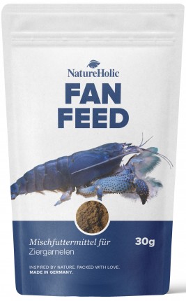 NatureHolic - Nourriture pour crevettes en éventail - 30g