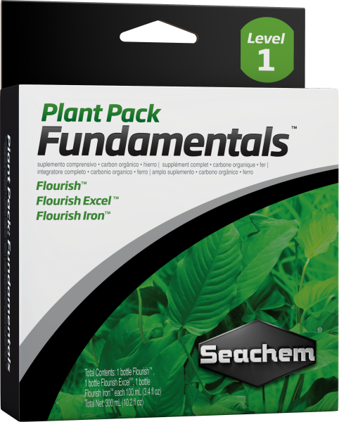 SEACHEM - Plant Pack Fundamentals - Level 1 - 3*100ml