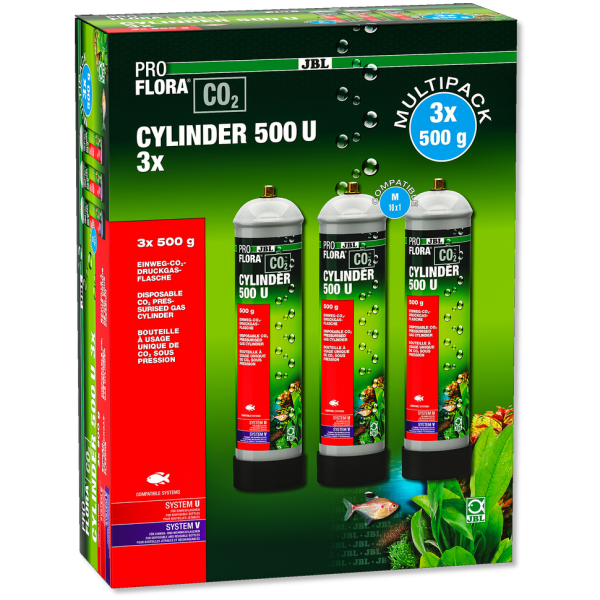 JBL PROFLORA CO2 CYLINDER 500 U 3x