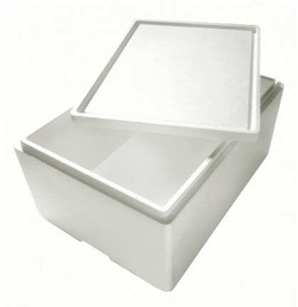 Styroporbox / Isolierbox / Thermobox - 19,0 l - Gr. 9