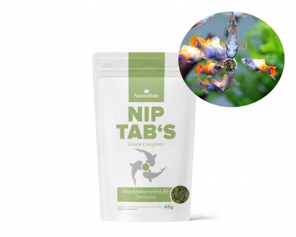 NatureHolic NipTabs Green Complete - adhesive tablets aquarium