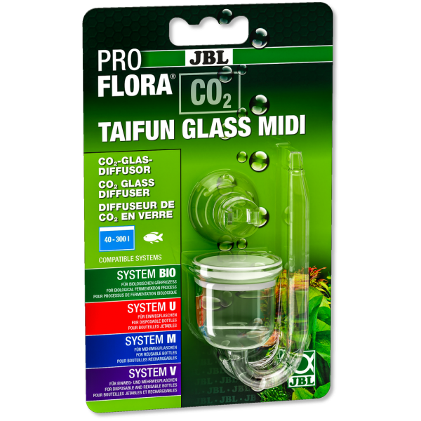 JBL PROFLORA CO2 TAIFUN GLASS MIDI