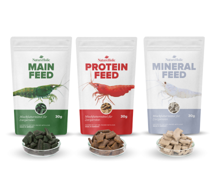 NatureHolic - Livsmedelspaket - Huvudfoder / Proteinfoder / Mineralfoder