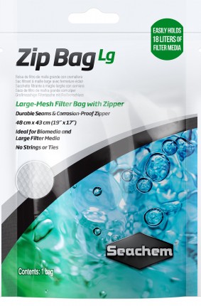 SEACHEM - Zip Bag Large - Filterbeutel