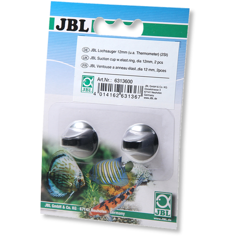 JBL Lochsauger 12mm (u.a. Thermometer) (2St)