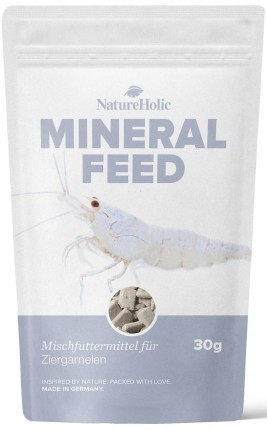 NatureHolic - Nourriture pour crevettes Mineralfeed - 30g