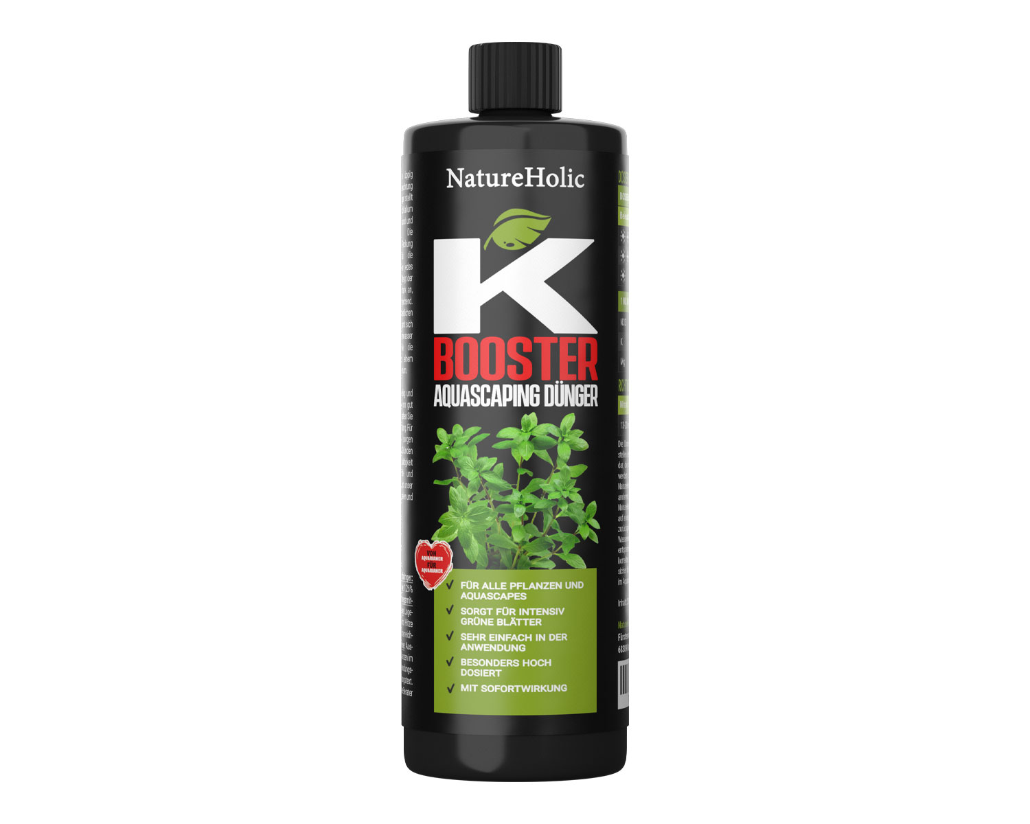 NatureHolic - K Booster - Engrais liquide pour aquarium à base de potassium, Engrais, NatureHolic