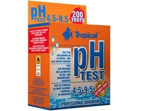 Tropical ph test 4.5 - 9.5 (fresh and sea water) for 200 measurements