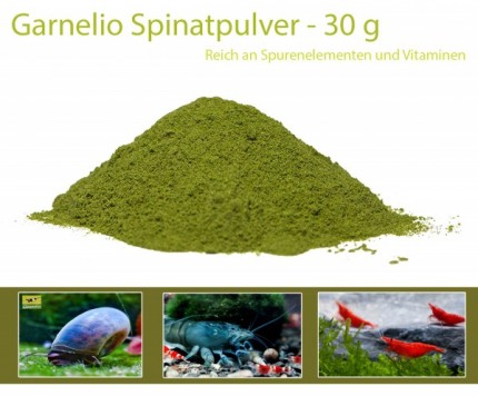 Garnelio - Spinat Pulver - 30 g
