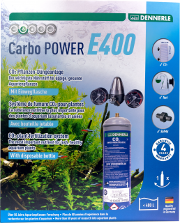 Carbo Power E400 Co2 Pflanzen-Dünge-Set EINWEG