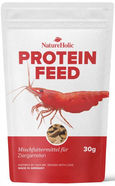 NatureHolic - Proteinfeed Nourriture pour crevettes - 30g