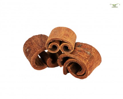 Cinnamon Whirl - 3 st - Gömma för kräftor och räkor - 3 cm