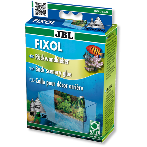 JBL FIXOL - Kleber für Fotorückwände in Aquarien und Terrarien