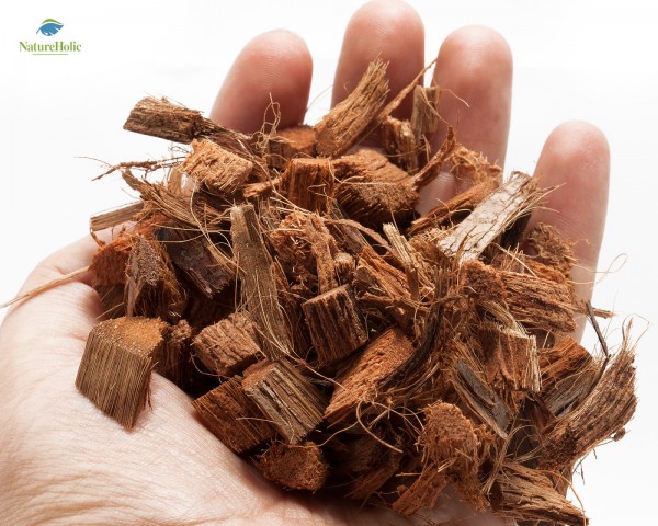 Natureholic Kokoshusk Chips lose für Krabbenterrarium - 5 Liter