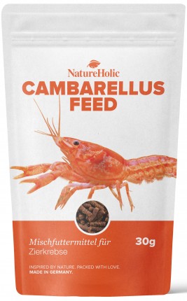 NatureHolic - Cambarellusfeed CPO / Nourriture pour crustacés nains - 30g