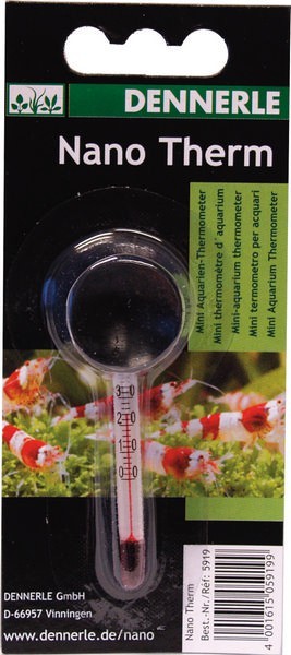 Dennerle Nano thermomètre pour aquariums de crevettes
