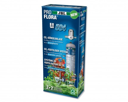 JBL ProFlora u504 - CO2 fertilizer system complete set with disposable bottle