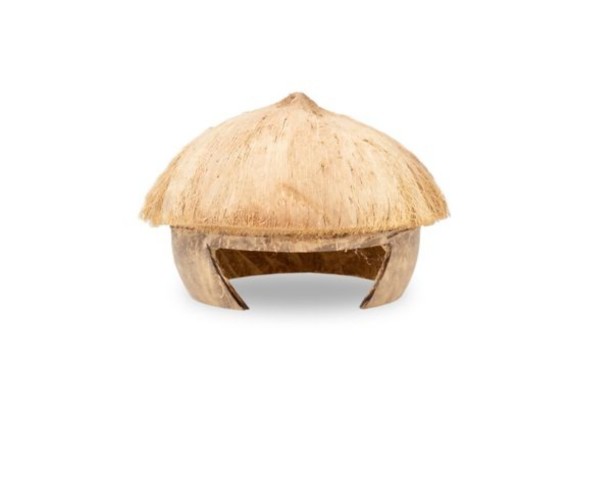 Coconut hut 15x10 cm