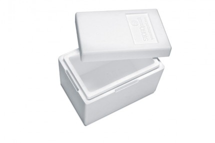 Styroporbox / Isolierbox / Thermobox - 7,3 l - Gr. 5