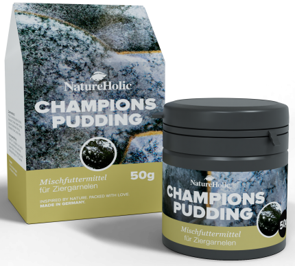 NatureHolic - ChampionsPudding Nourriture pour crevettes - 50ml